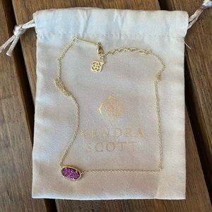 Kendra Scott- Elisa gold pendant necklace